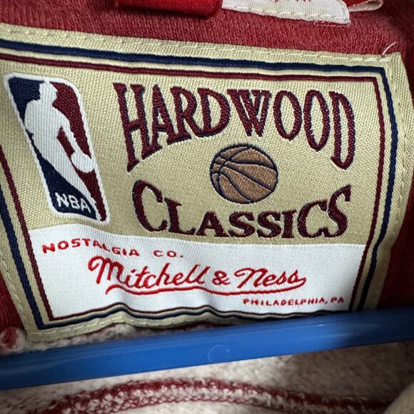 Mitchell & Ness Hardwood Classics Chicago Bulls Full Zip Jacket US Men's L - Picture 4 of 8